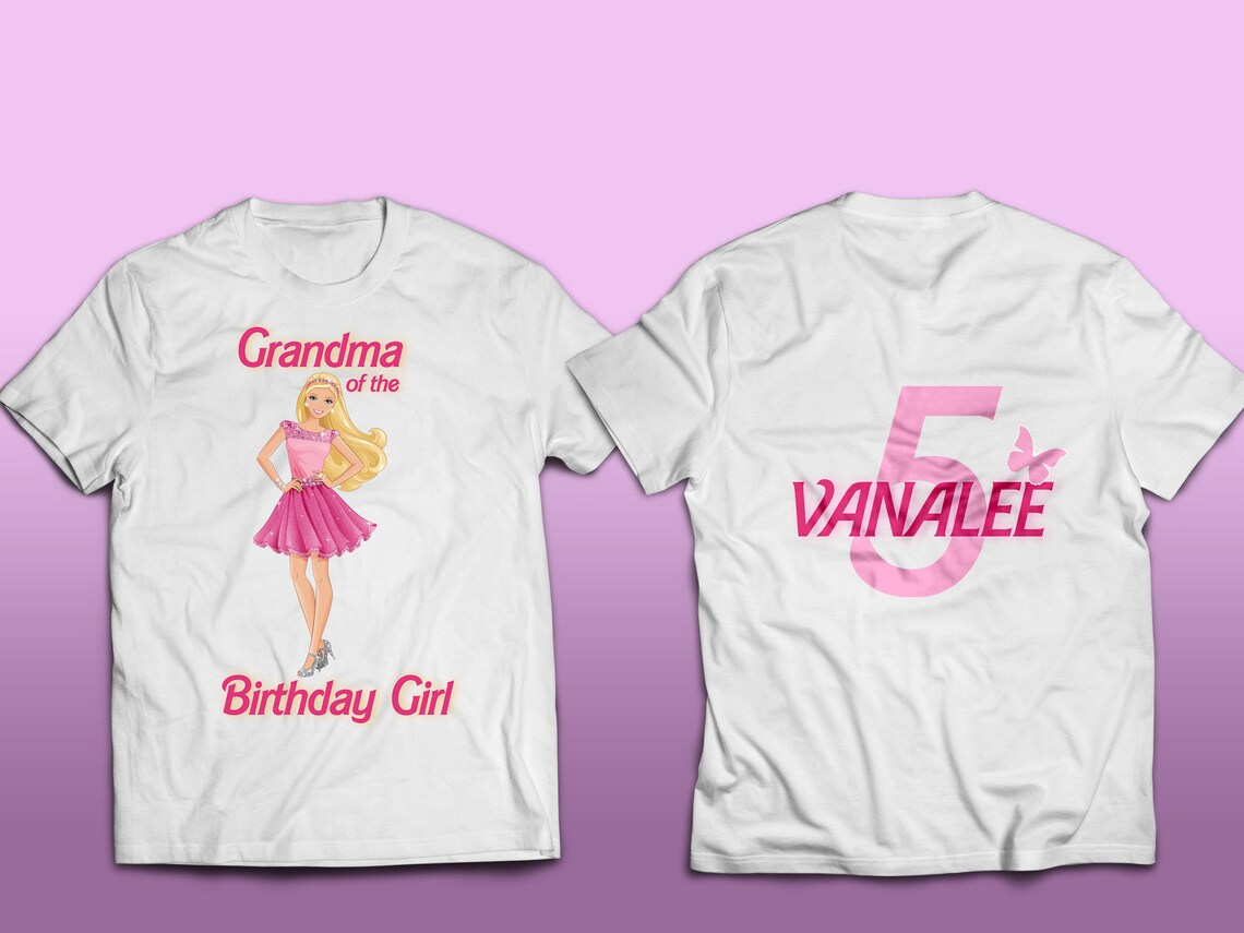 Barbie Family Birthday T-Shirts | Etsy