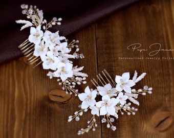 Bridal Hair Comb Crystal Leaves Wedding Hair Accessories Bridal Hair Accessory Crystal Bridal Comb Floral Comb Bridal Bling Bridal Hair pin