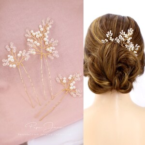 Set of 3 Bridal Hair Pins Crystal Leaves Wedding Hair Accessories Bridal Hair Accessory Crystal Bridal hair pin Pearl Comb Bridal Hair pin
