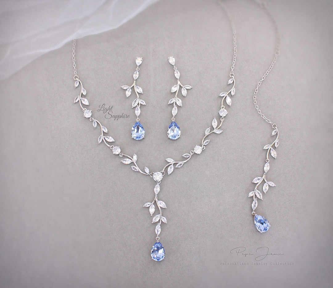 Vine Earrings and Necklace Set