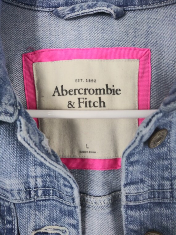 Upcycled Girls Jean Jacket Abercrombie 
