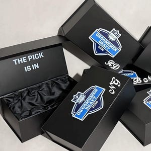 Personalisierte NFL-Edition-Geschenkbox für Trauzeugen – Geschenkidee für den besten Freund im NFL-Stil