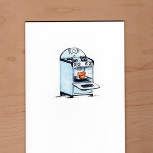 Funny Bun in the Oven Pregnancy Card: Congratulations