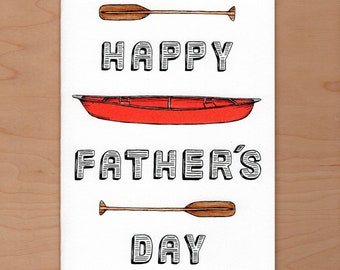 Father's Day Card, Father's Day Adventure Card, Outdoors Dad Father's Day Card