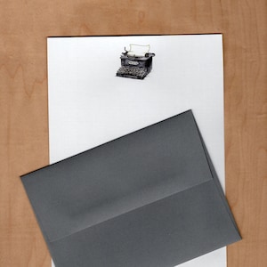 Typewriter Stationery Paper Set