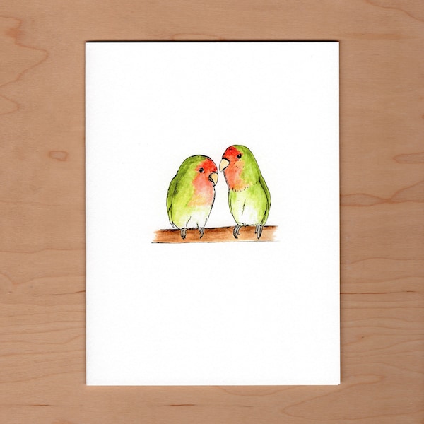 Love Bird Anniversary Card