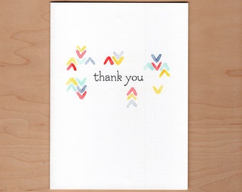 Illustrated Thank You Card