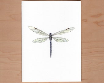Dragonfly note card