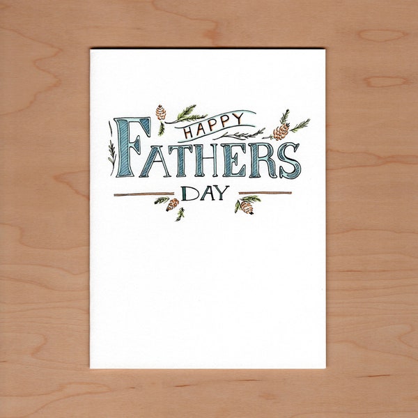 Father's Day Card, Classic Father's Day Card