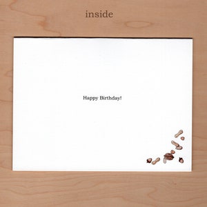 Squirrels play piñata birthday card, Funny Birthday card, Squirrel Birthday Card image 2