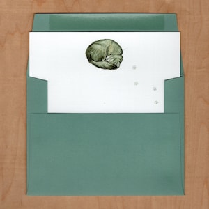 Cat Stationery Paper Set, cat writing paper