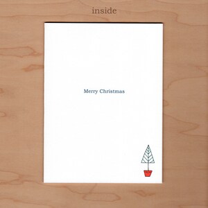 Scandinavian Reindeer Christmas Card image 2
