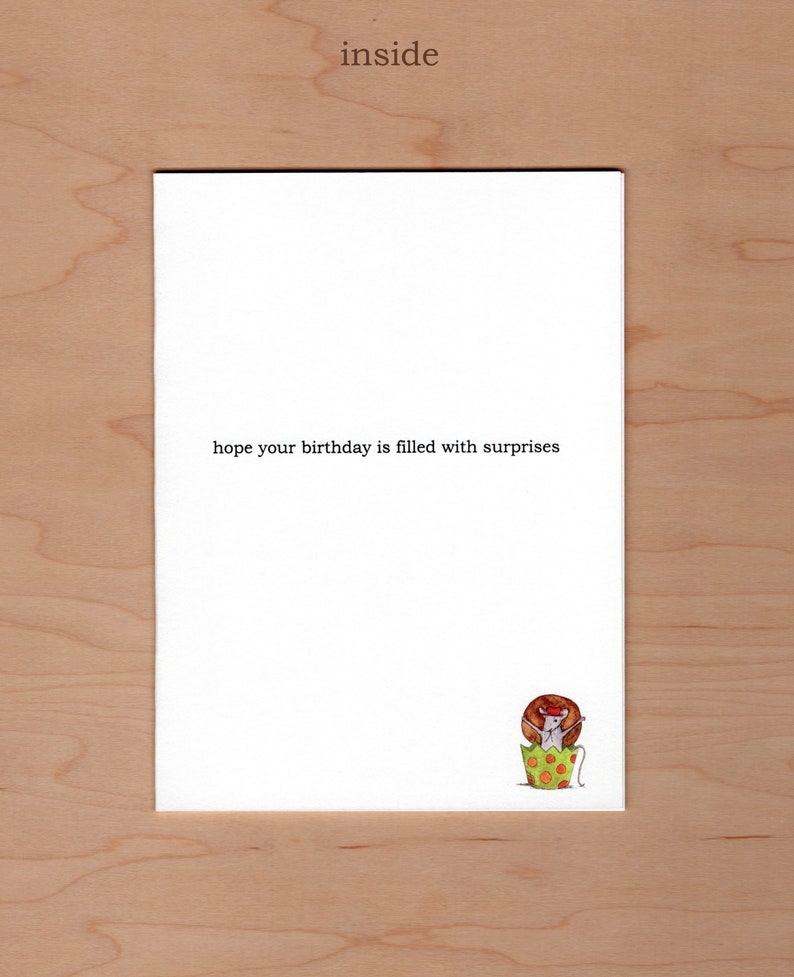 Carte d'anniversaire chat, carte d'anniversaire illustrée image 2