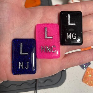 Glitter X-ray Markers - rectangle; radiology markers; set of markers for techs and students