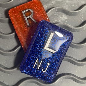Glitter X-ray Markers - rectangle; radiology markers; set of markers for techs and students