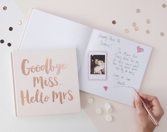 hen message book etsy