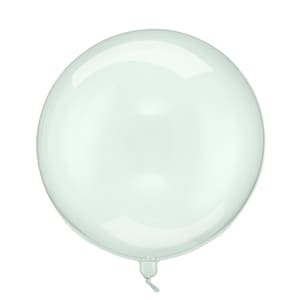 Clear Green 16&quot; Balloon - Transparent Bubble Balloon - Aqua Sphere Balloon - Mermaid Party Balloons - Under The Sea Party Theme -Dive Into 5