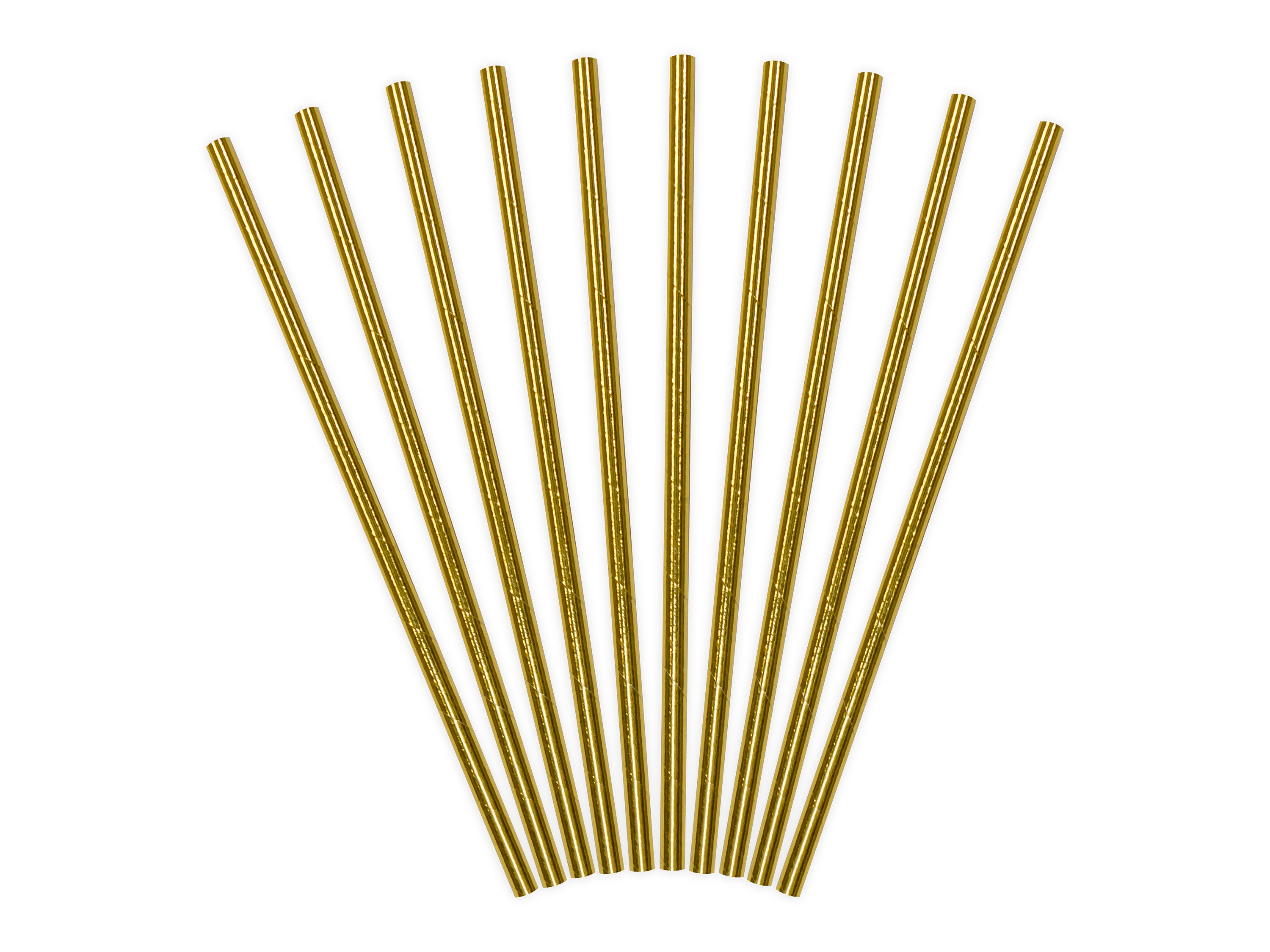 Gold Paper Straws Gold Straws Birthday Party Straws Hen Etsy