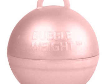 Rose Gold Balloon Bubble Weight