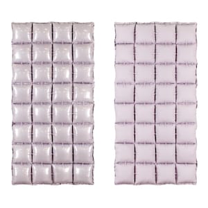 1 x Lilac Balloon Curtain - Large Double Sided Waffle Balloon - Balloon Wall Decor - Mermaid Party - Under The Sea Party Theme - Dive Into 5