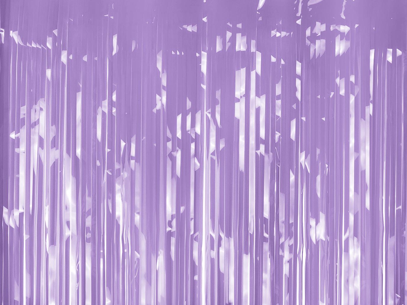 Lilac Party Curtain - Light Violet Party Backdrop - Kids Party - Lilac Party Decor - Pastel Party Fringe Curtain - Photo Booth Backdrop