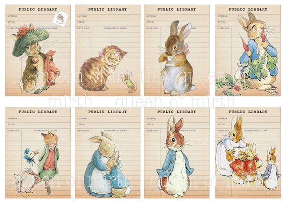 Beatrix Potter Characters  Beatrix potter illustrations, Beatrix potter,  Peter rabbit and friends