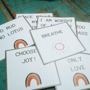 Affirmation Cards | Printable Affirmation Cards | Affirmations for Self Care | Downloadable Affirmation Cards | Mindful Self Care | SoulCare