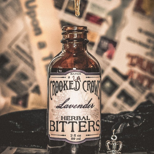 Mint Bitters Natural Herbal Digestive Vegan Wellness Tonic Etsy