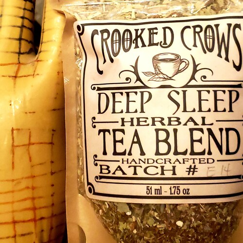 Sleep Deep Tea 1oz chamomile/catnip Sleep Tea Herbal Loose Etsy