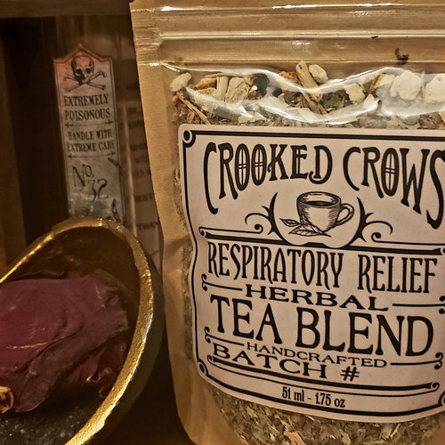 Kickass Pain Killer Herbal Tea Blend Vegan Tonic Etsy