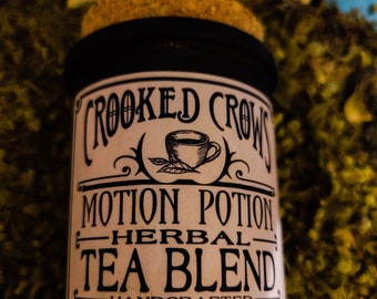 MOTION POTION  Herbal  Vegan Tea Blend Tonic