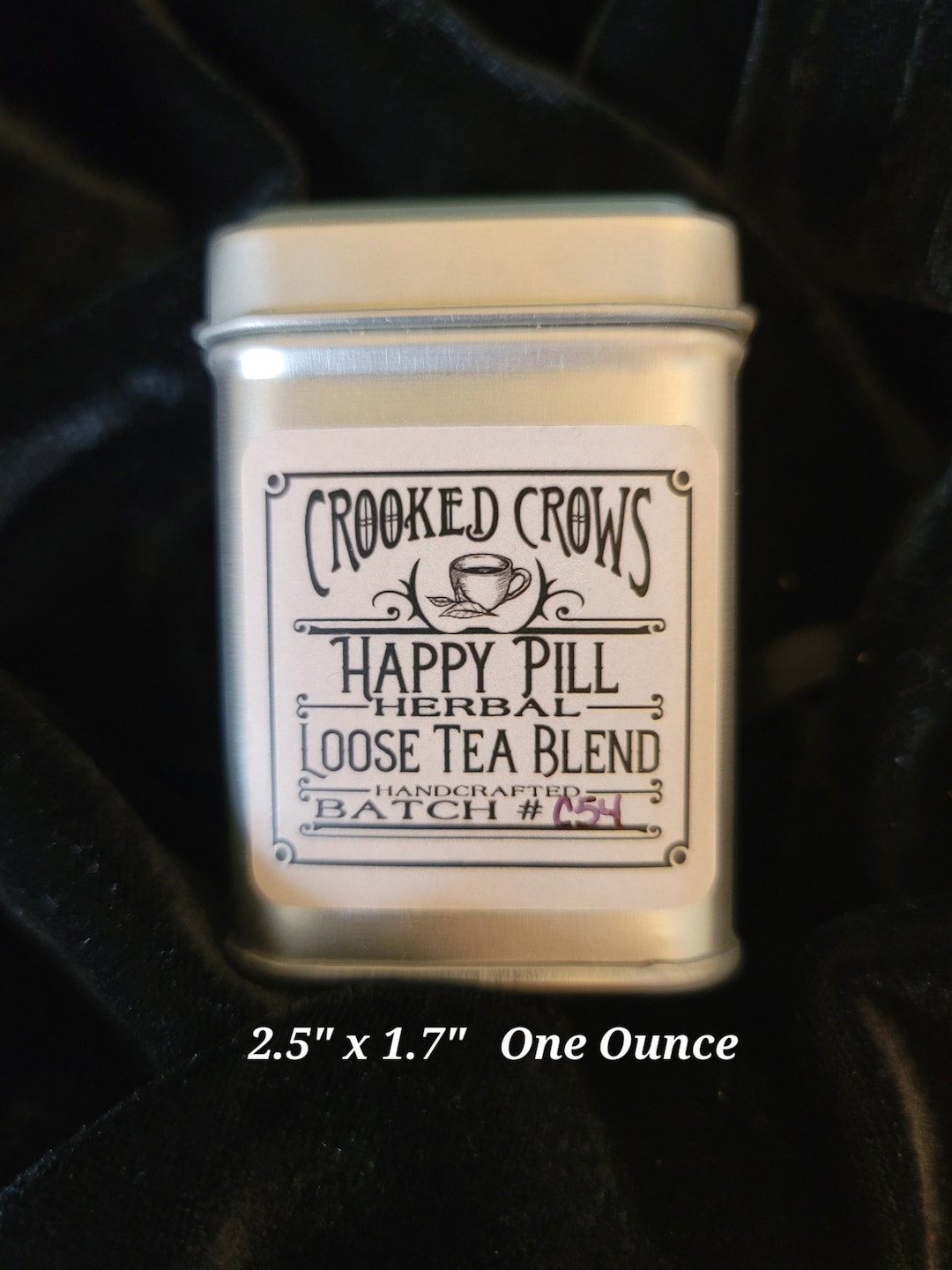 Happy Pill Herbal Tea Blend Vegan Wellness Adaptogen Tonic - Etsy