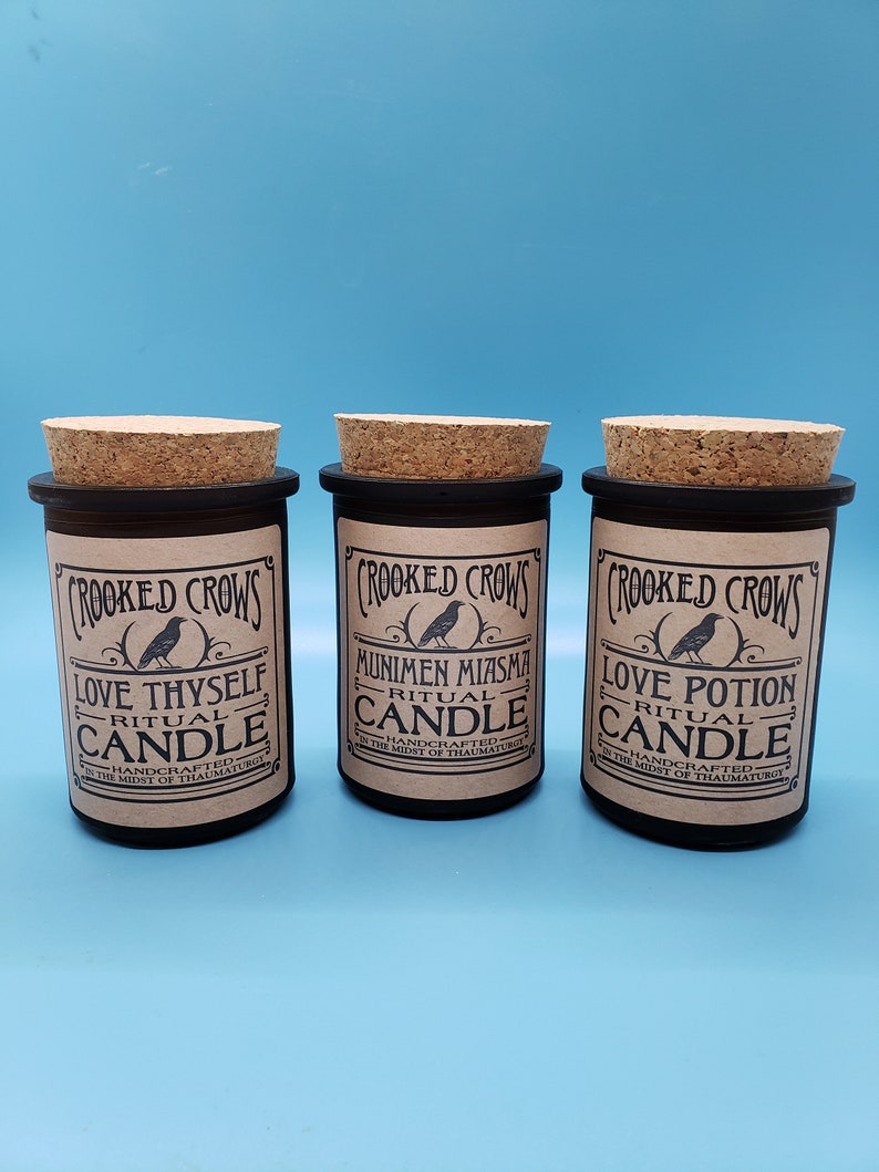 Ritual LOVE THYSELF BEESWAX Candle Meditation Vegetarian Etsy