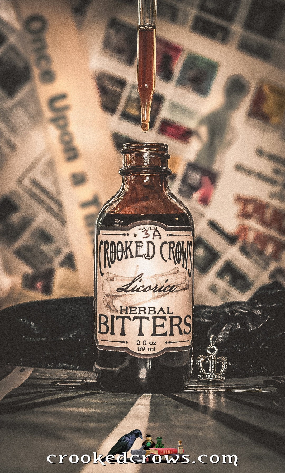 Licorice Bitters Natural Herbal Digestive Bloating Vegan Indigestion