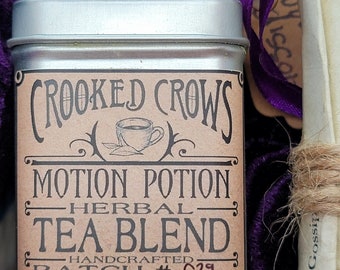 MOTION POTION  Herbal  Vegan Tea Blend Tonic