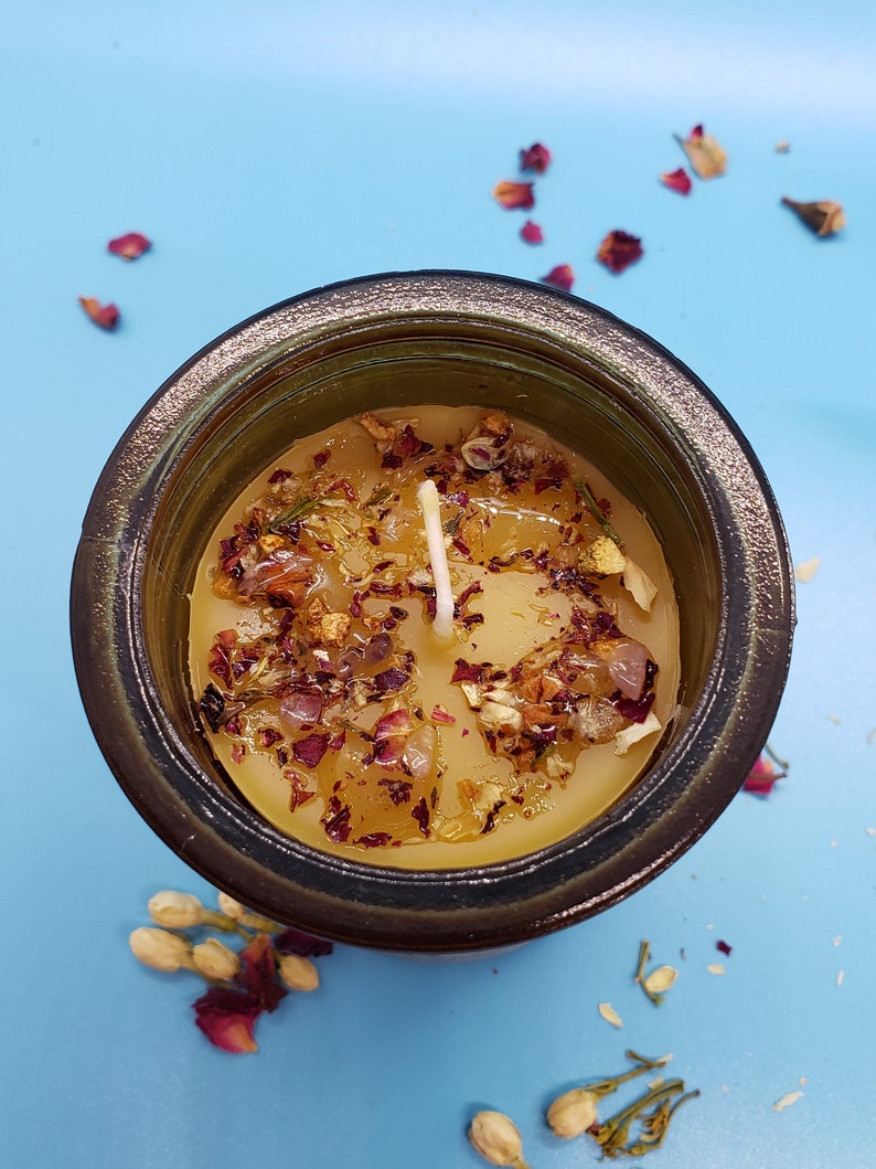 Ritual LOVE THYSELF BEESWAX Candle Meditation Vegetarian Etsy
