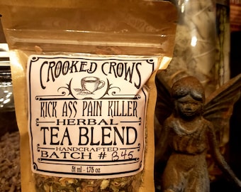 Kick-Ass Herbal Tea Blend Vegan Tonic