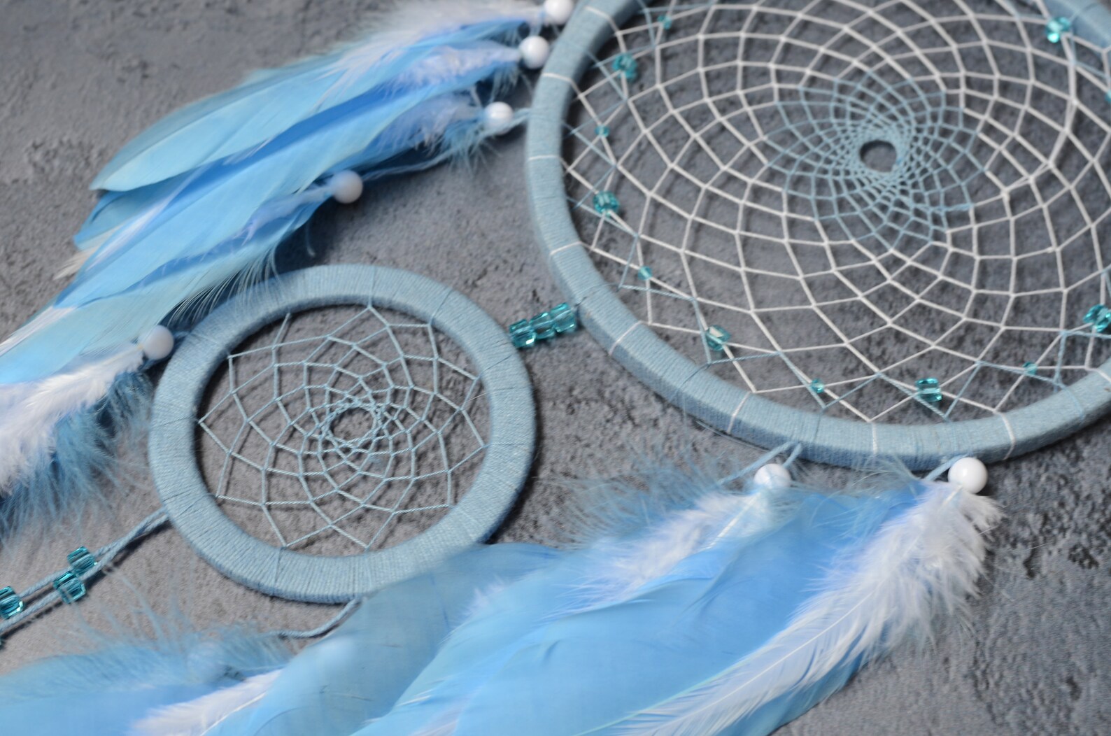 Dreamcatcher for Boy Baby Boy Nursery Dreamcatcher Sky Blue Etsy