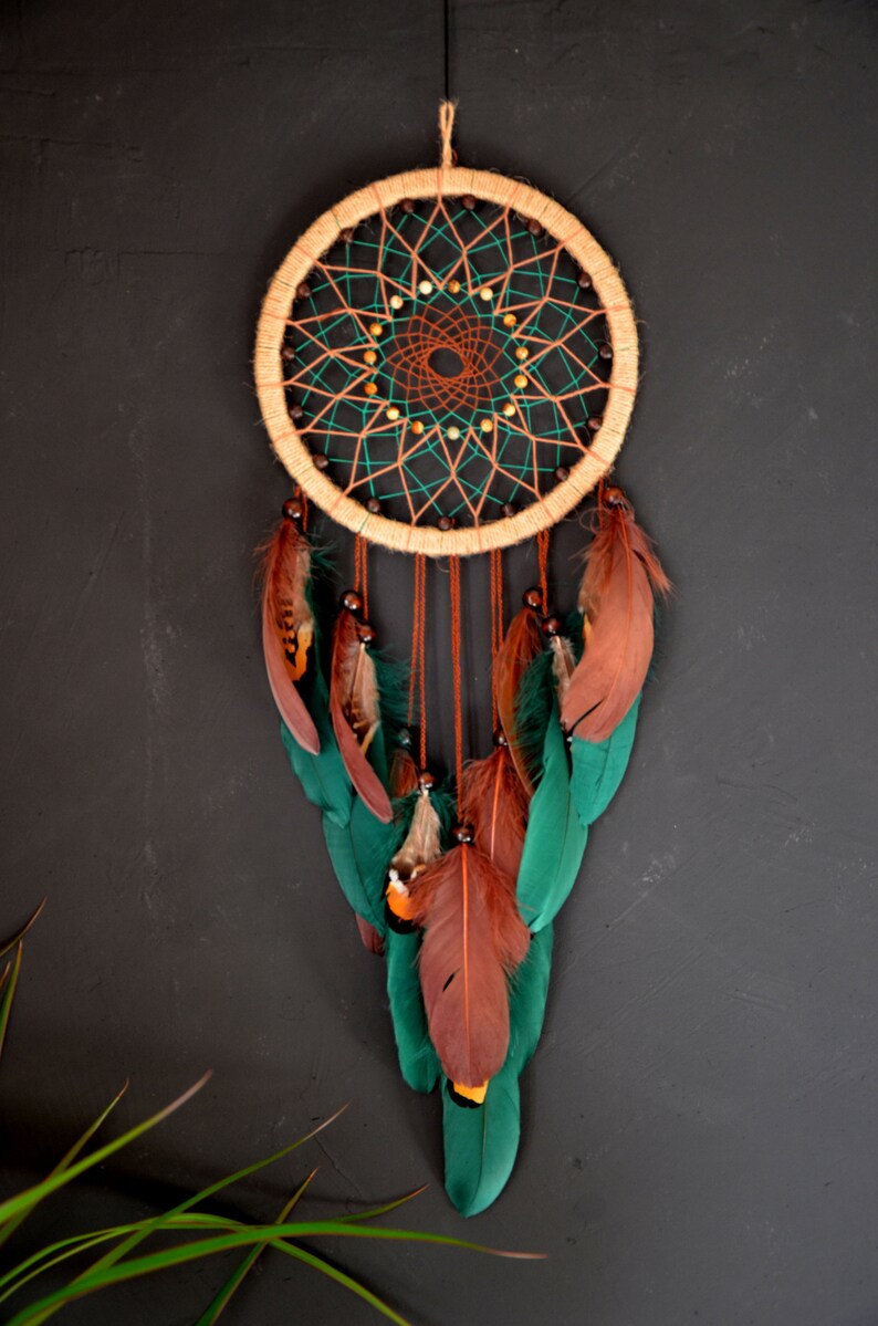Native American Dreamcatcher Authentic dream catcher boho Etsy