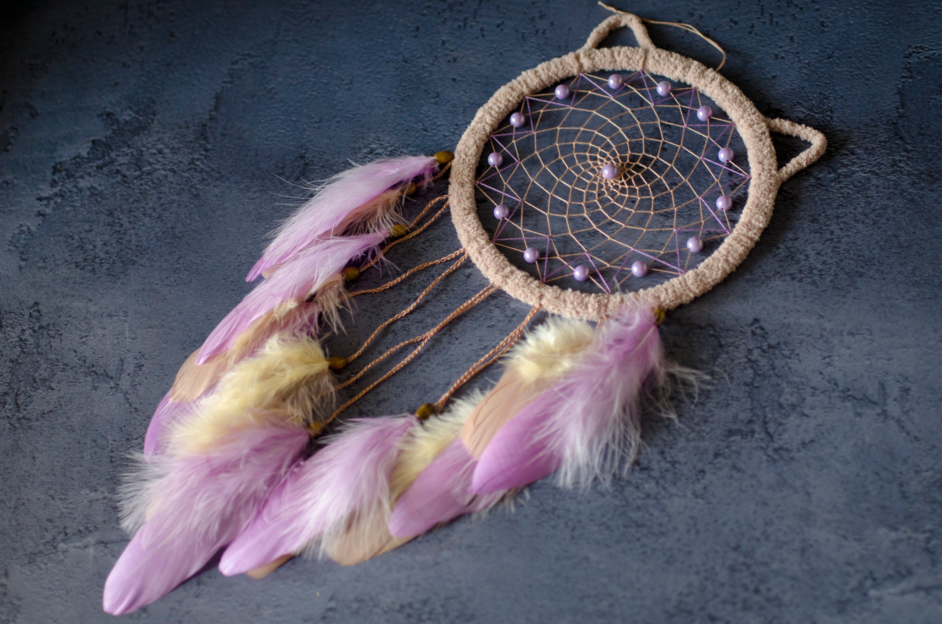 Katze Traumfänger. Katze Kinderzimmer Dekor. Kitty Themen | Etsy