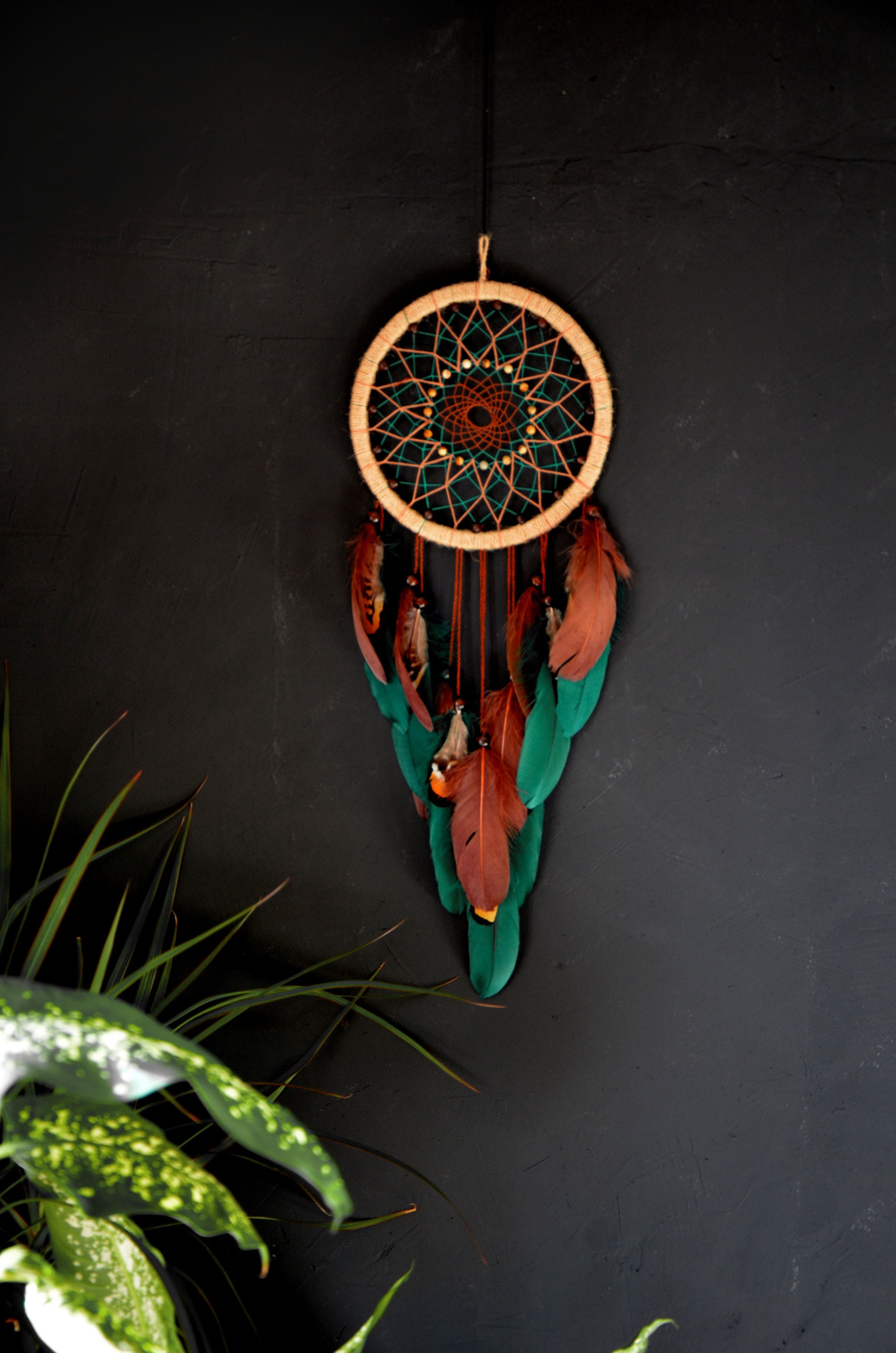 Native American Dreamcatcher Authentic dream catcher boho Etsy
