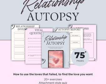 Die Beziehung Autopsy Workbook mit Printables - Rebekah Hawthorne