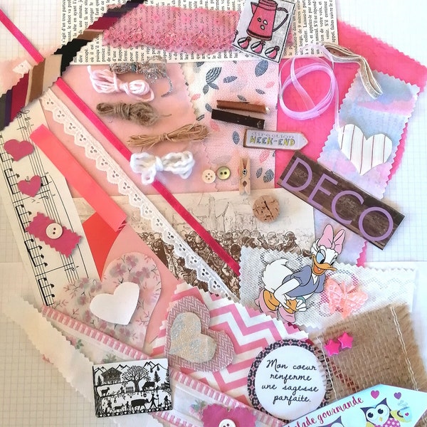 Embellissement scrapbooking, journal, collage, album