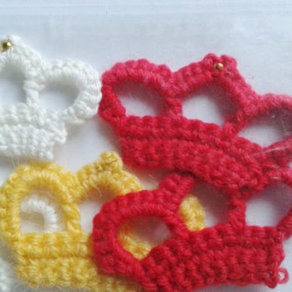 appliqués au crochet à coudre