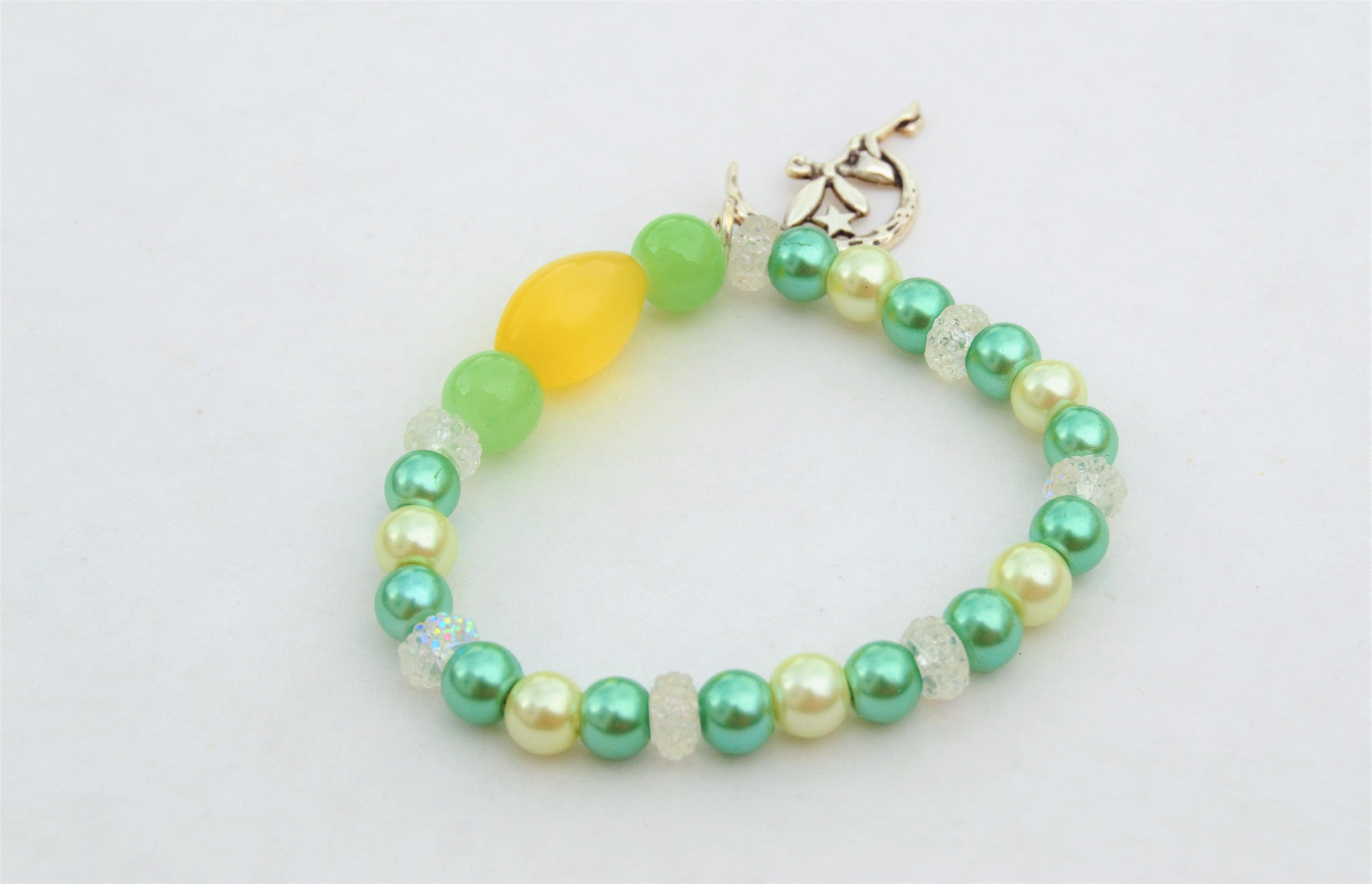 Tinkerbell Bracelet Fairy Charm Bracelet for Girls Toddler Etsy