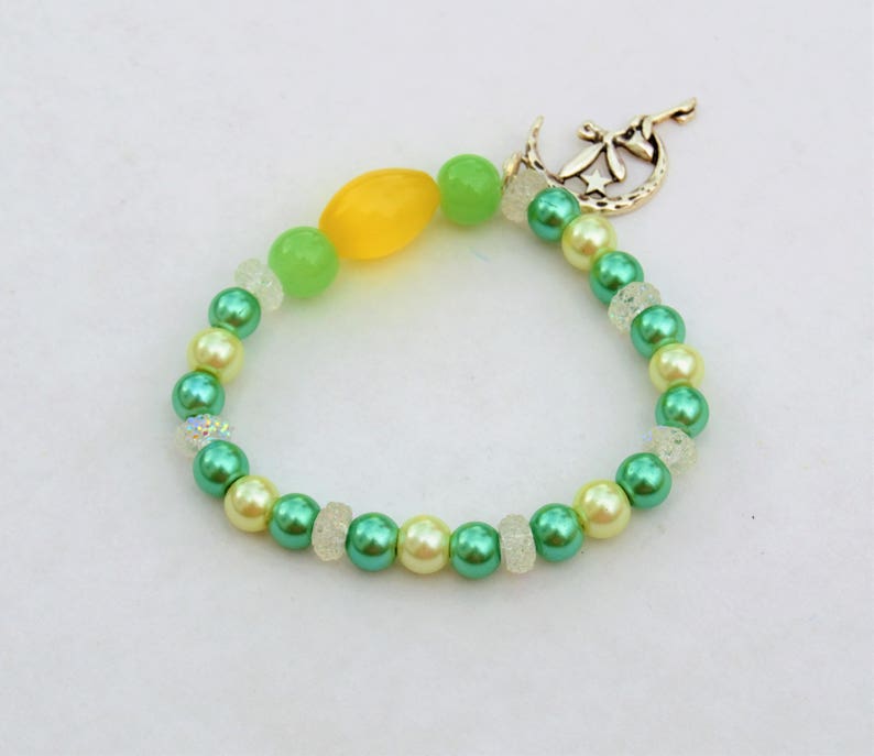 Tinkerbell Bracelet Fairy Charm Bracelet for Girls Toddler Etsy