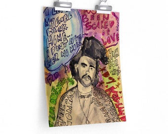 J Stretched Canvas Fulfilled by Printify