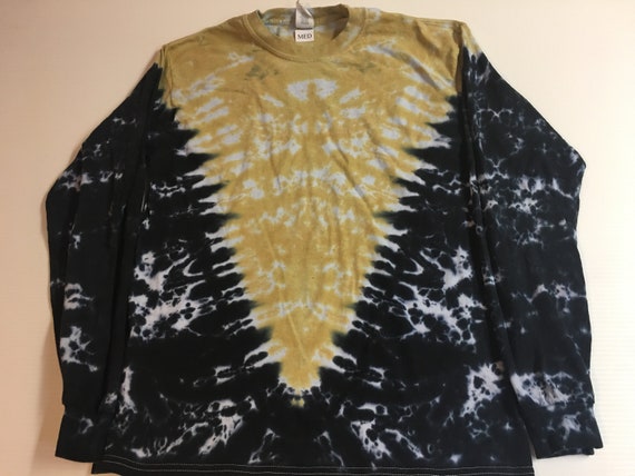Tie Dyed Long Sleeved Tee Medium and Extra Large