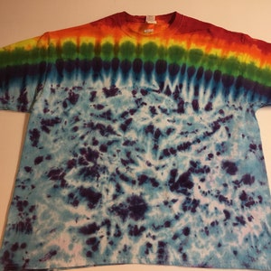 Tie Dye Crew neck Tee XXL