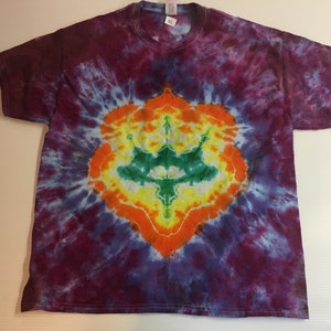 Tie Dye Crew neck Tee XL